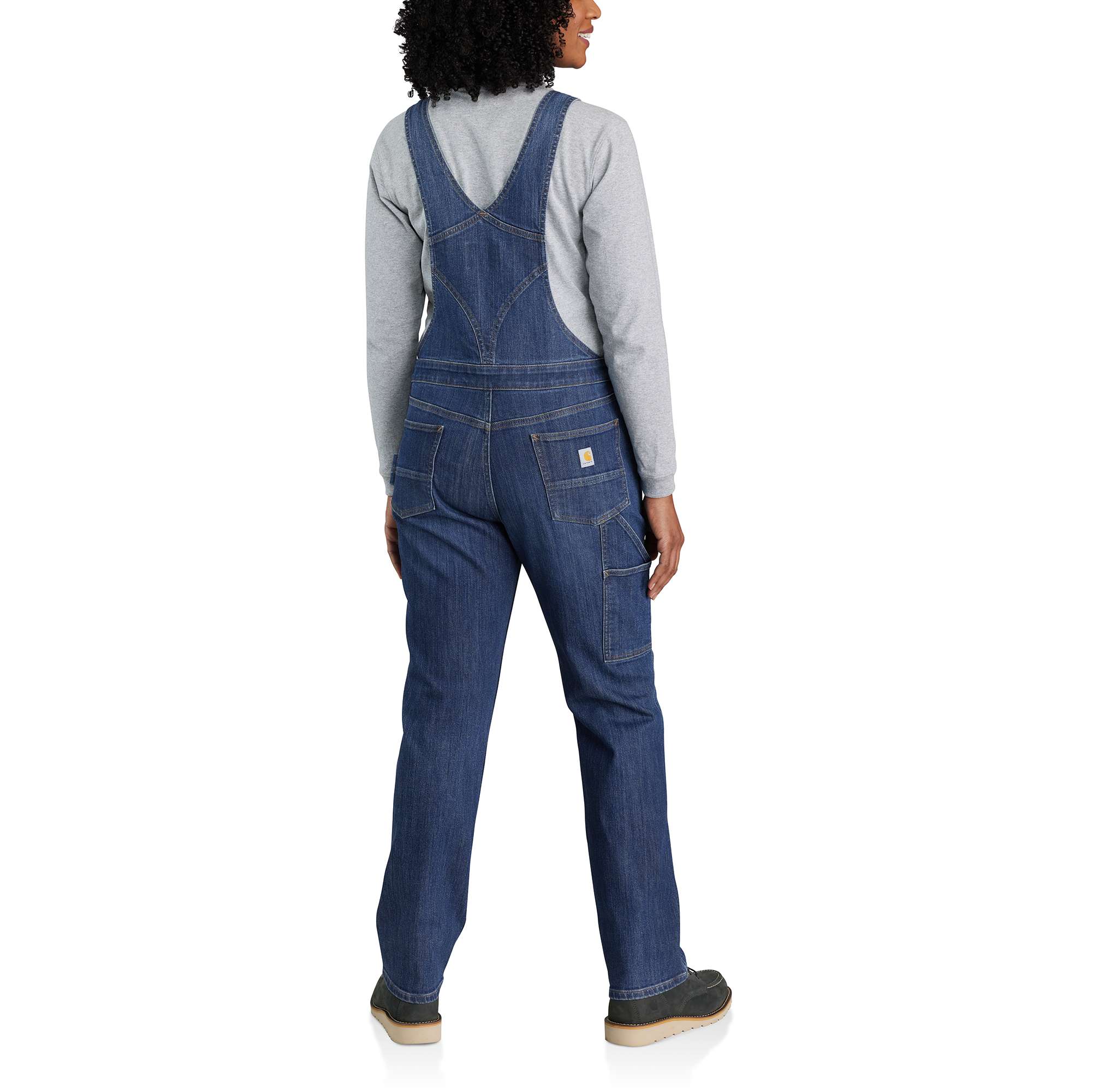 Additional thumbnail 2 of Women's Rugged Flex® Relaxed Fit Denim Bib Overall