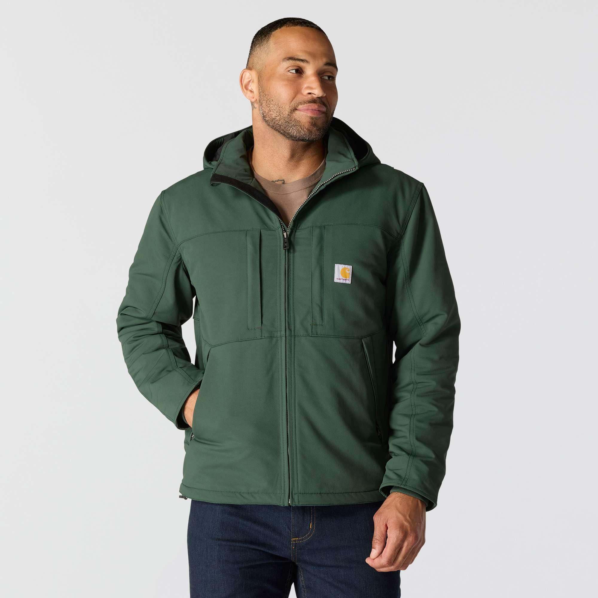 Additional thumbnail 1 of Men's Super Dux® Full Swing® Insulated Tech Jacket - 3 Warmest Rating
