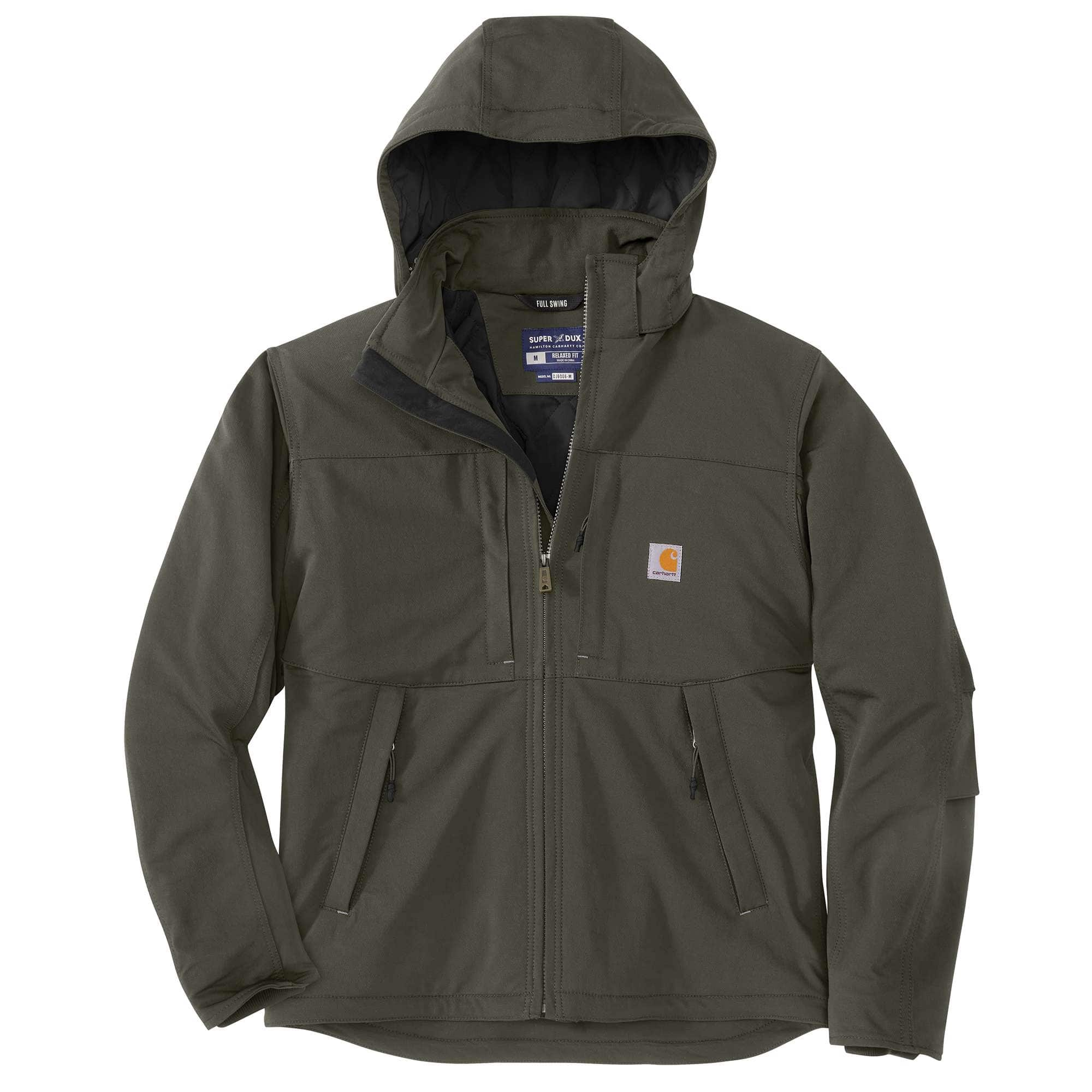 Men s Super Dux Full Swing Insulated Tech Jacket 3 Warmest Rating REG Carhartt