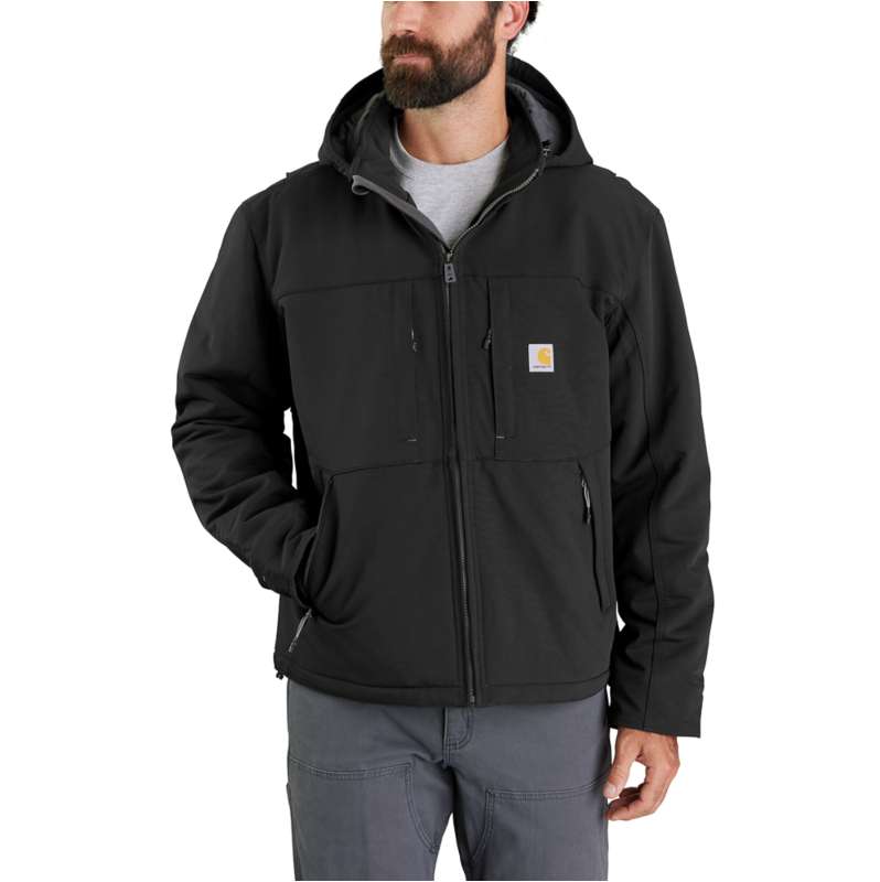 Carhartt  Black Men's Super Dux® Full Swing® Insulated Tech Jacket - 3 Warmest Rating