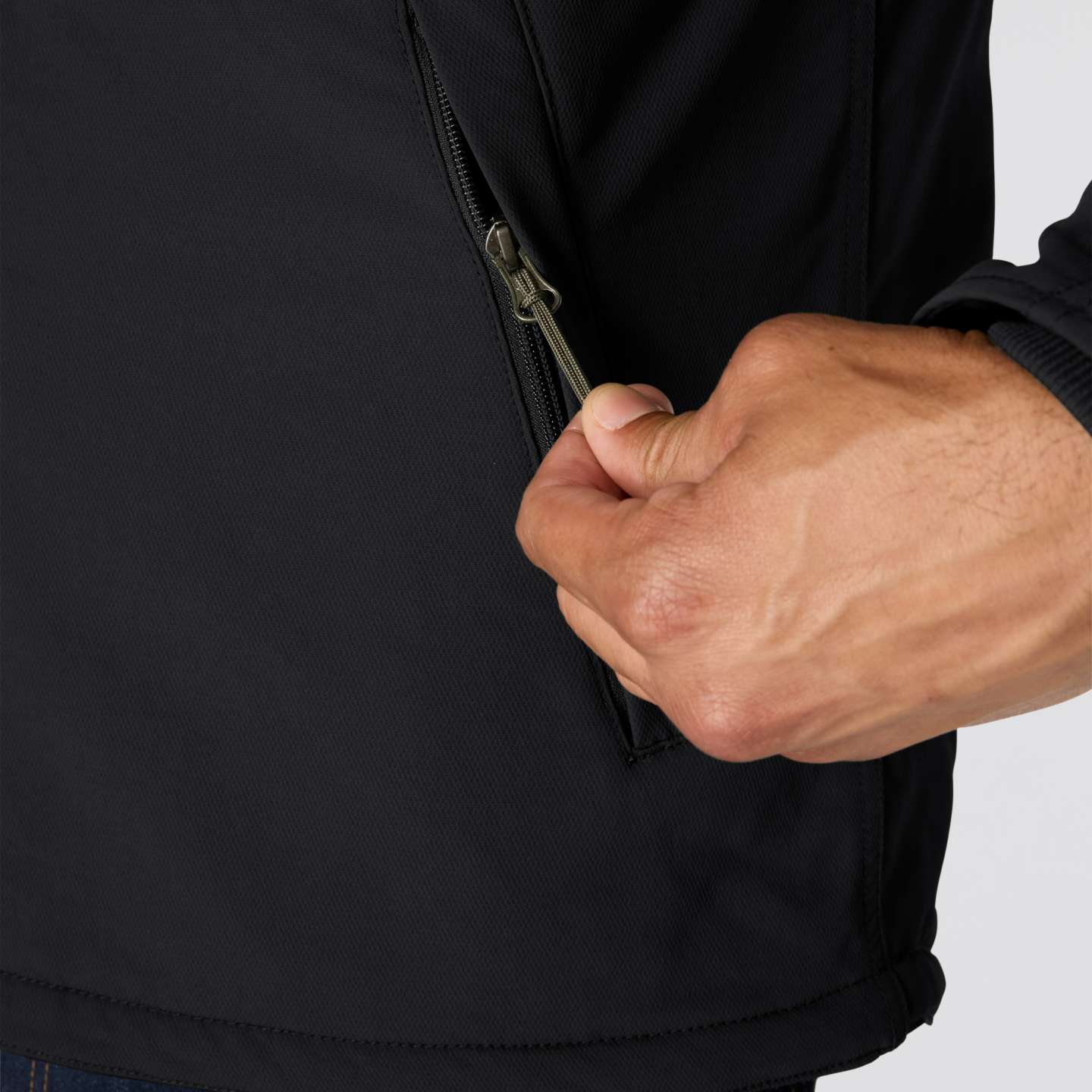 Мужская куртка Carhartt Camden Cryder, цвет: Чёрный — фото 6