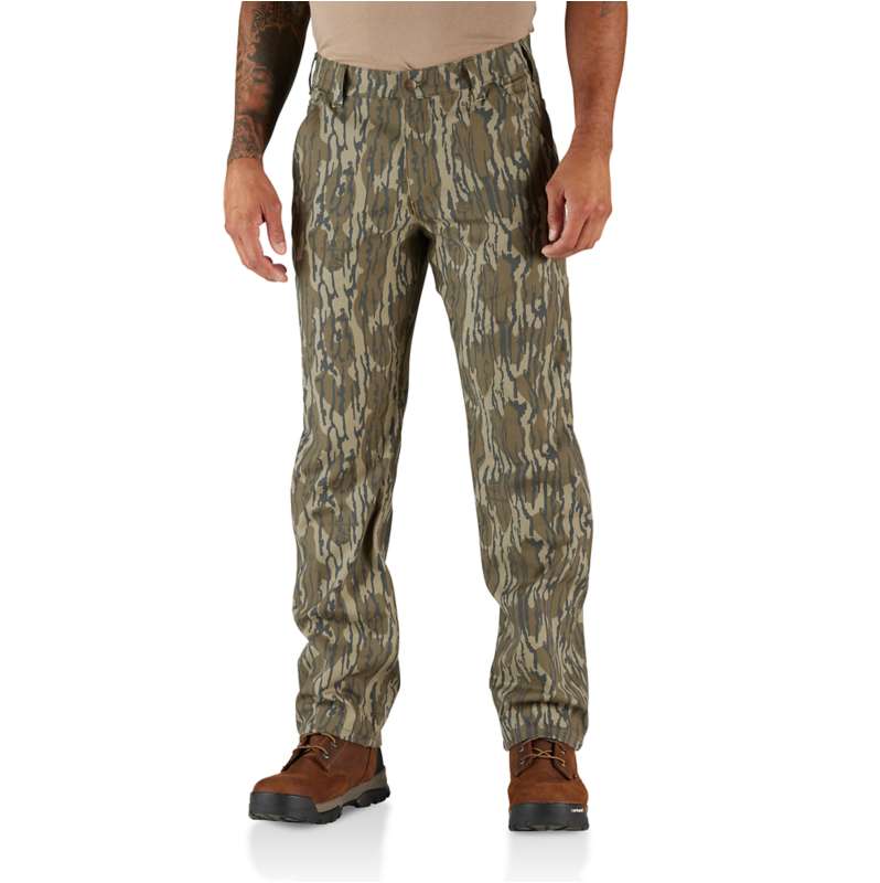 Rugged Flex Duck Relaxed Fit Camo Utility Work Pant Gear Carhartt