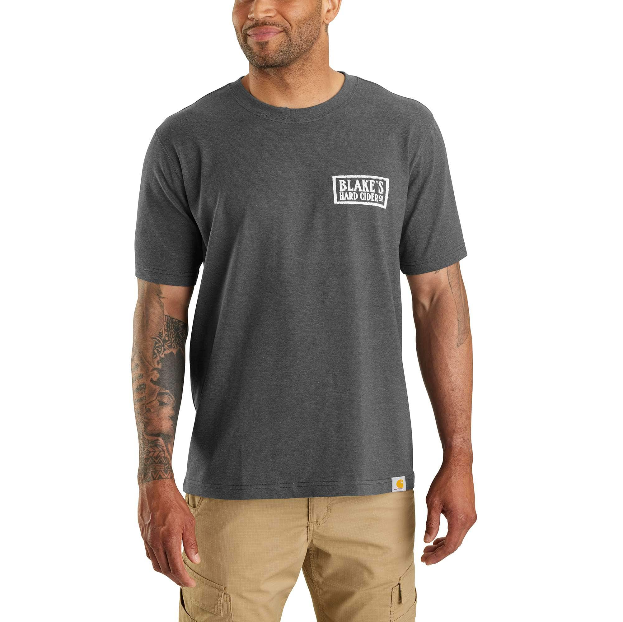 Men s Uniform T shirts Company Tees for Men Carhartt Company Gear