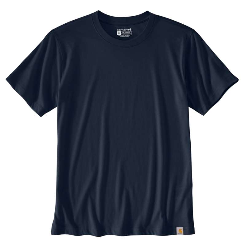 Carhartt  Navy Relaxed Fit Lightweight Short-Sleeve T-Shirt