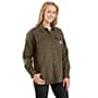 Additional thumbnail 1 of Women's Rugged Flex® Loose Fit Canvas Fleece-Lined Shirt Jac