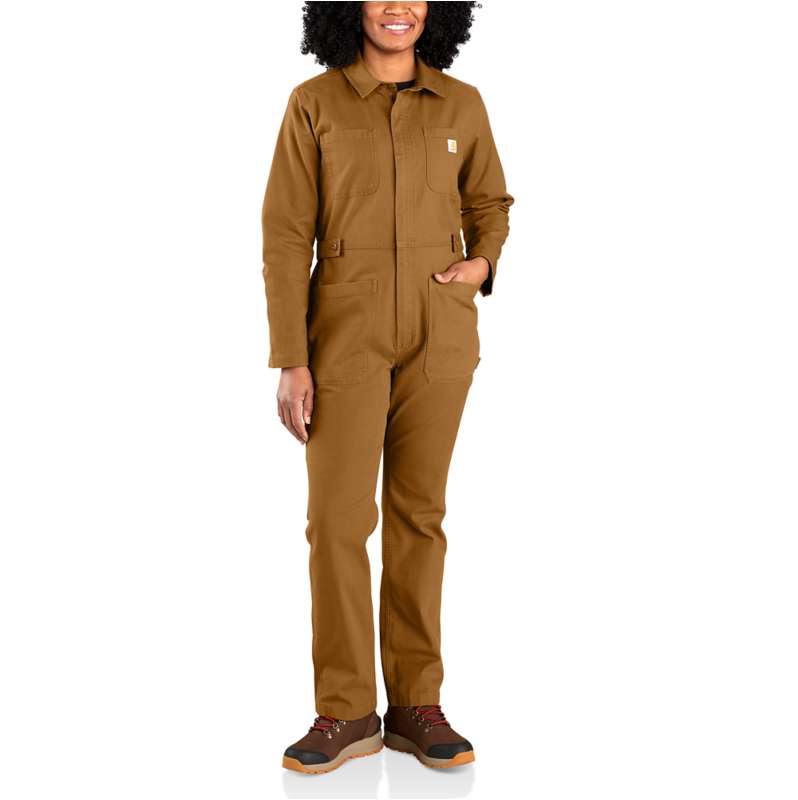 Women's Coverall - Relaxed Fit - Rugged Flex® - Canvas