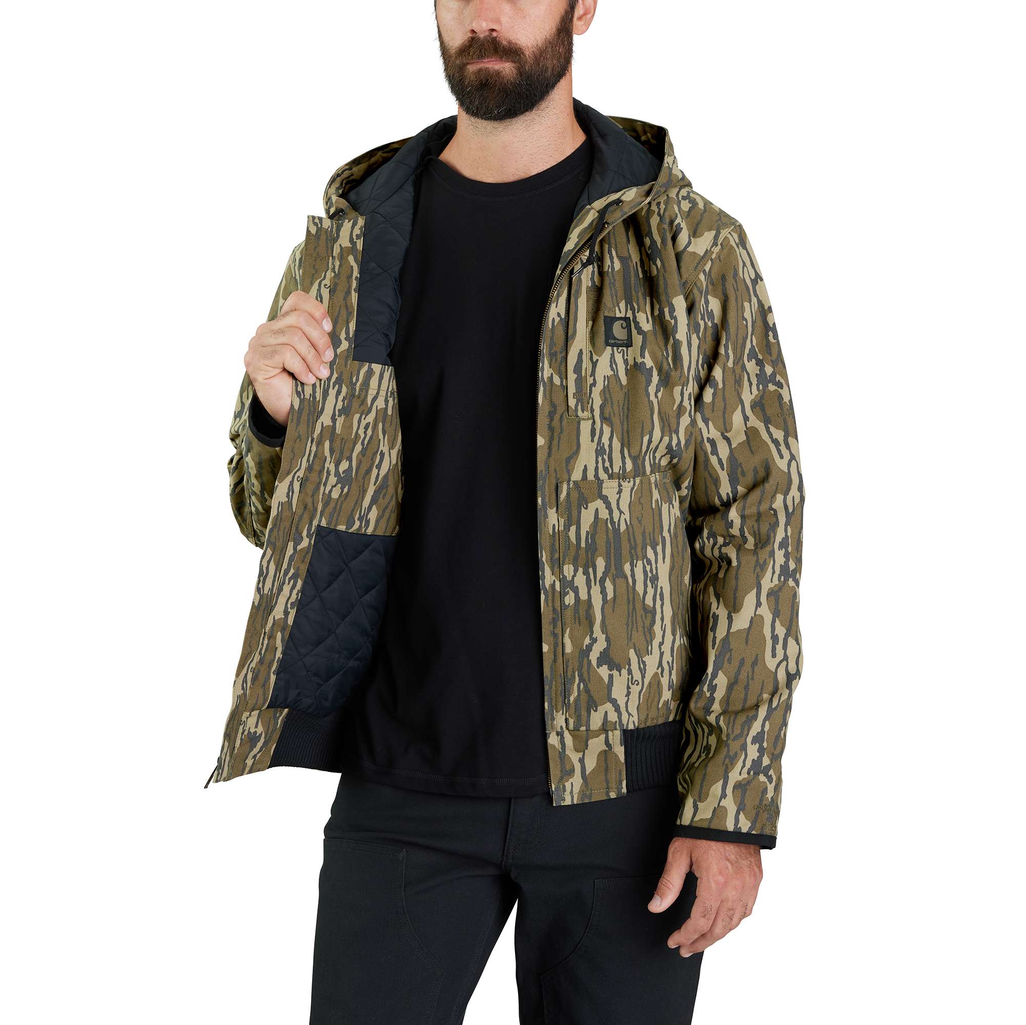 Additional thumbnail 4 of Rugged Flex® Duck Loose Fit Insulated Camo Active Jac - 2 Warmer Rating