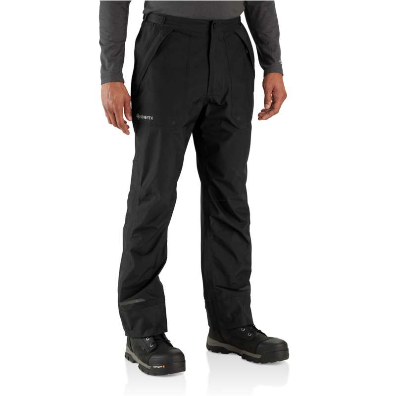 Carhartt Storm Defender Men's 3XL Regular Black Heavyweight Pants, Loose Fit