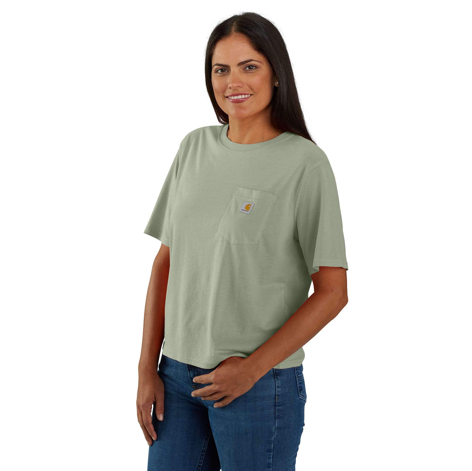Additional thumbnail 1 of Women's TENCEL™ Fiber Series Loose Fit Short-Sleeve Crewneck T-Shirt