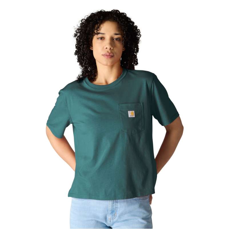Carhartt  Greenstone Women's TENCEL™ Fiber Series Loose Fit Short-Sleeve Crewneck T-Shirt
