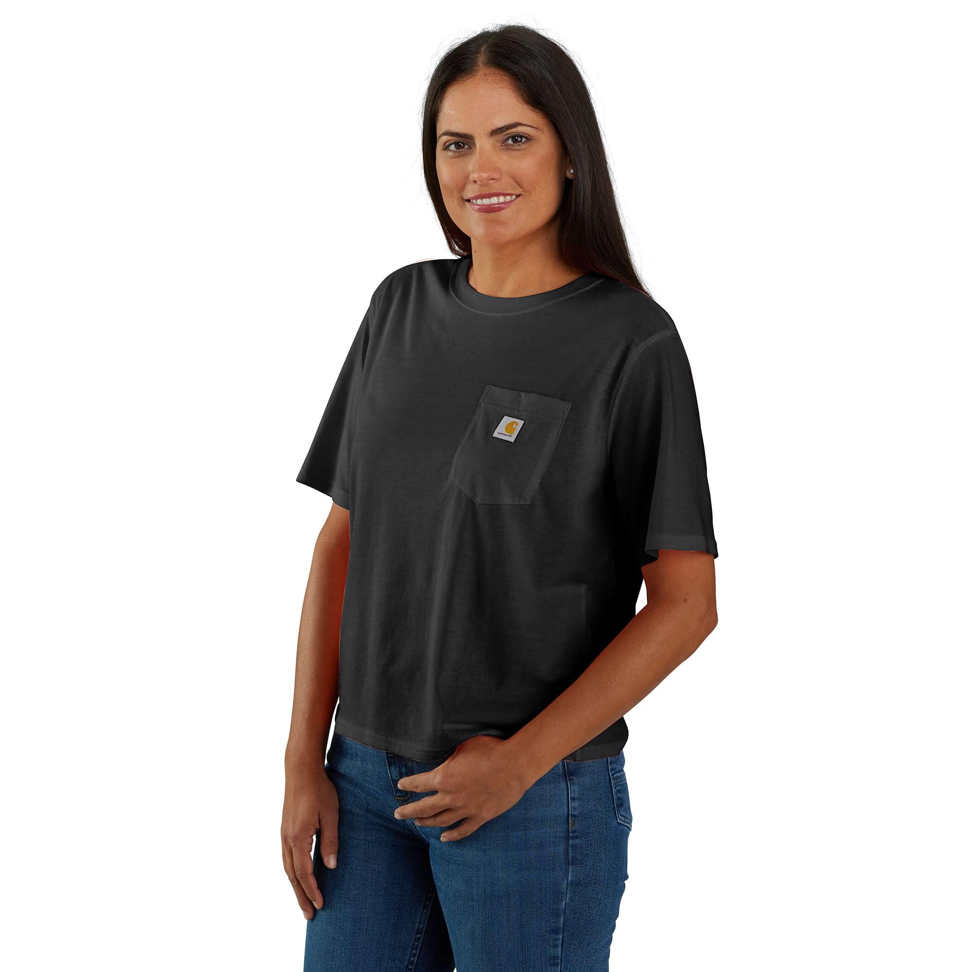 Women's TENCEL™ Fiber Series Loose Fit Short-Sleeve Crewneck T-Shirt