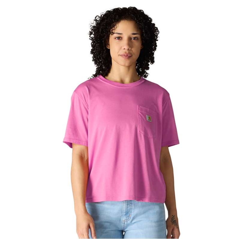 Carhartt  Electric Fuchsia Women's TENCEL™ Fiber Series Loose T-Shirt