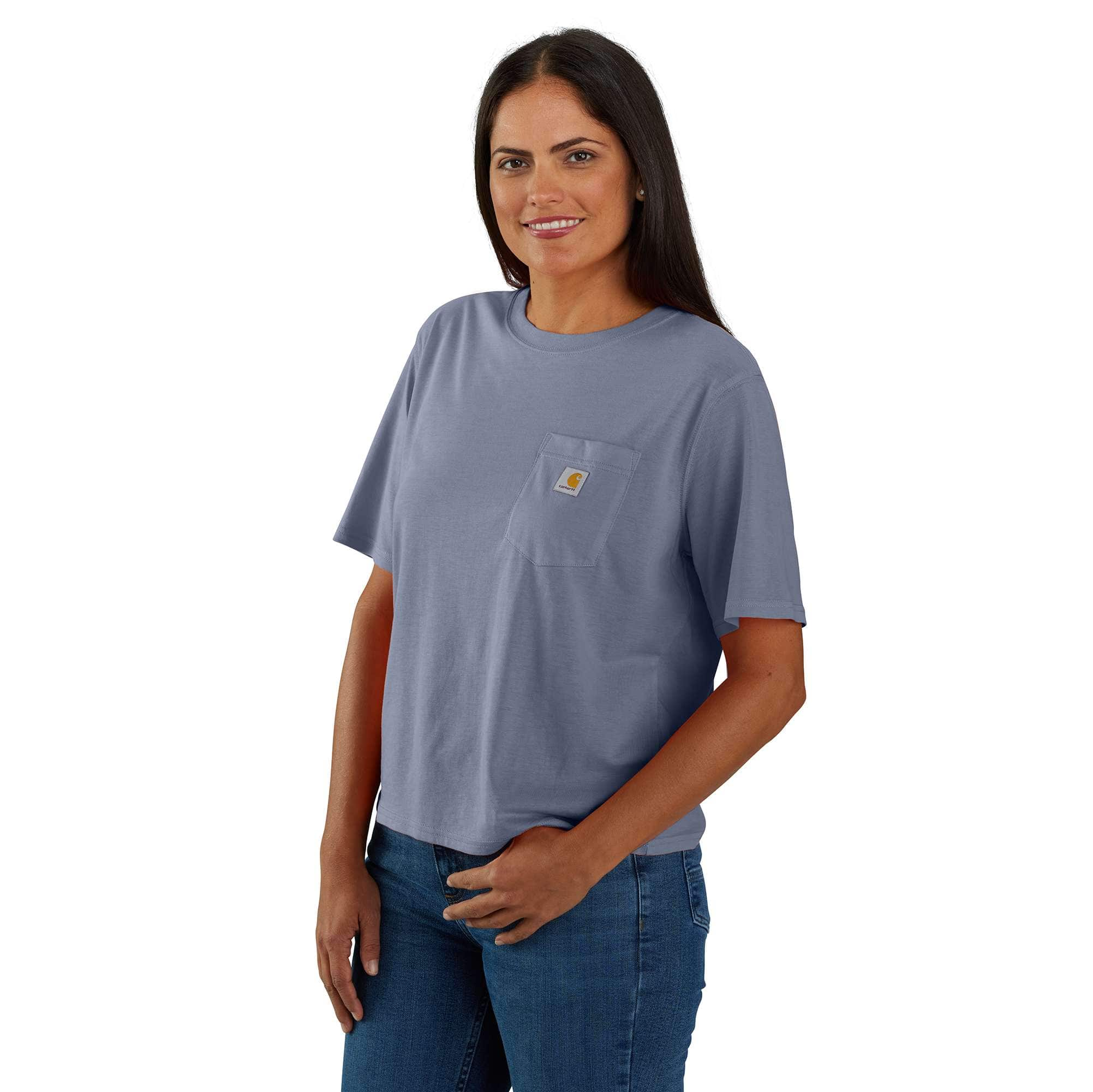 Additional thumbnail 1 of Women's TENCEL™ Fiber Series Loose Fit Short-Sleeve Crewneck T-Shirt