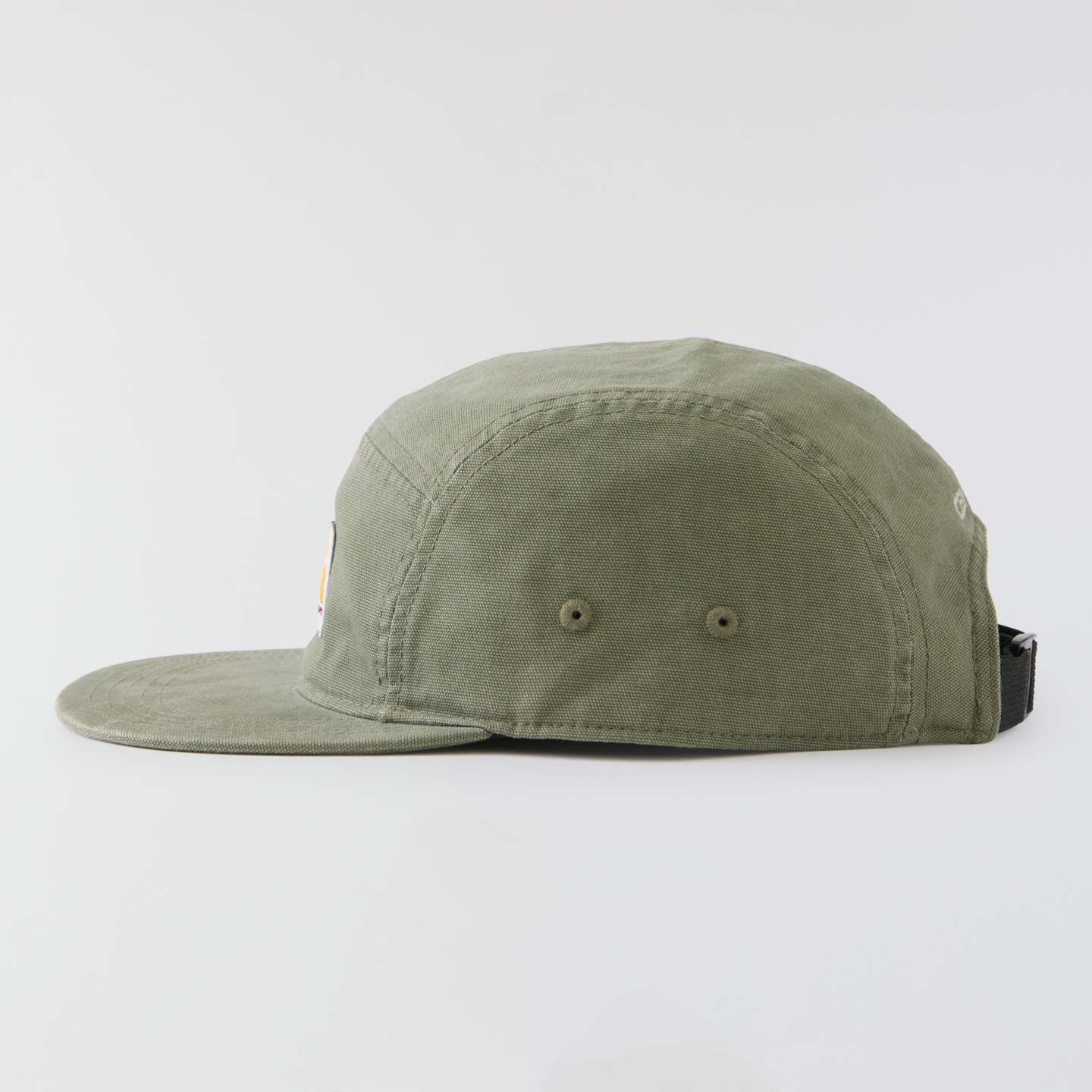 Мужская кепка Carhartt Canvas Five Panel, цвет: Пыльный оливковый — фото 3