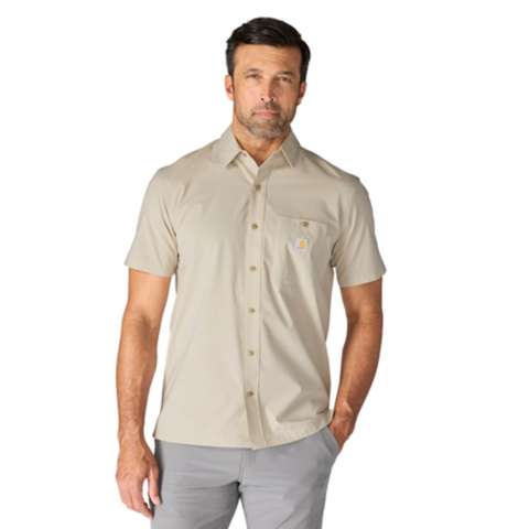 Мужские рубашки Carhartt Force Sun Defender™ Woven Relaxed SS Shirt