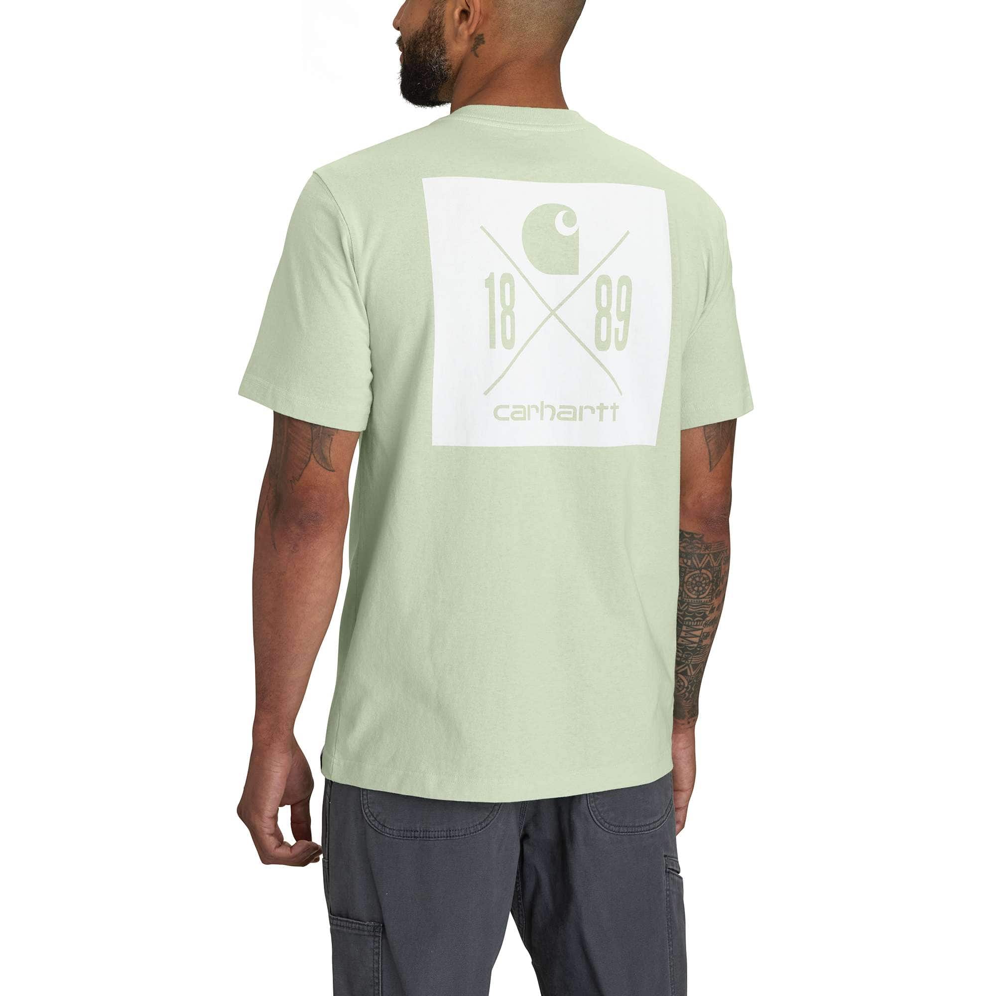 Carhartt Relaxed Fit Heavyweight Short-Sleeve Pocket 1889 Graphic T-Shirt