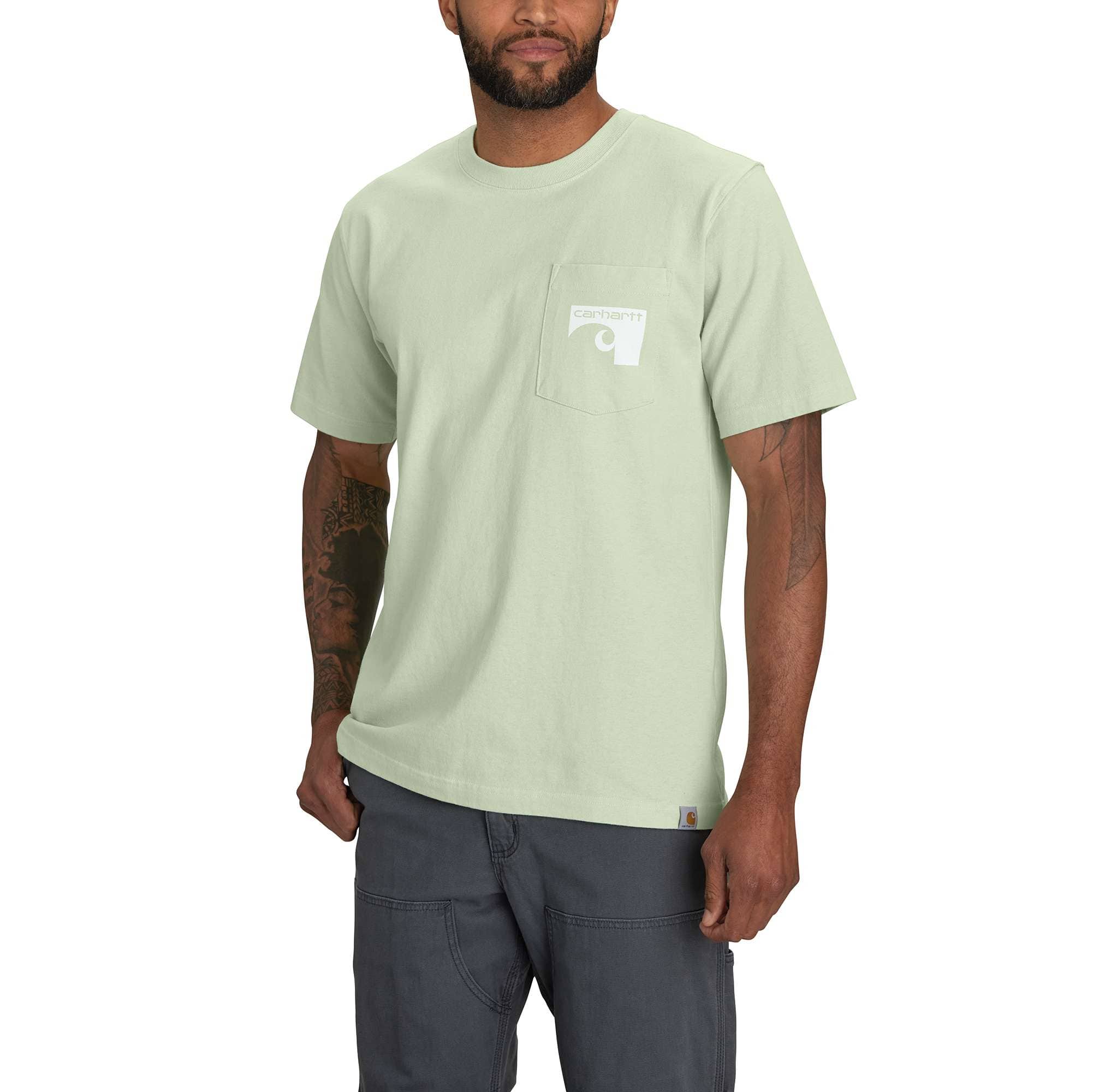 Additional thumbnail 2 of Relaxed Fit Heavyweight Short-Sleeve Pocket 1889 Graphic T-Shirt