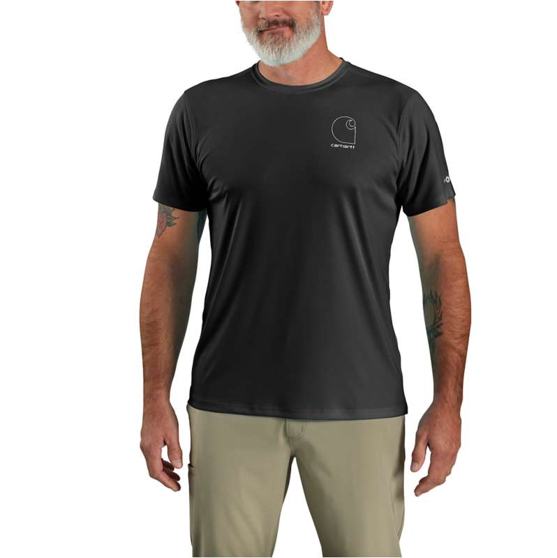 Carhartt  Black Force Sun Defender™ Lightweight Short-Sleeve Logo Graphic T-Shirt