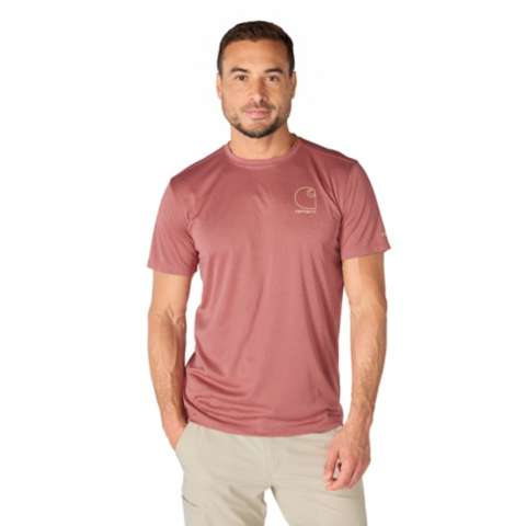 Мужские футболки Carhartt Force Sun Defender™ Relaxed Logo T-Shirt
