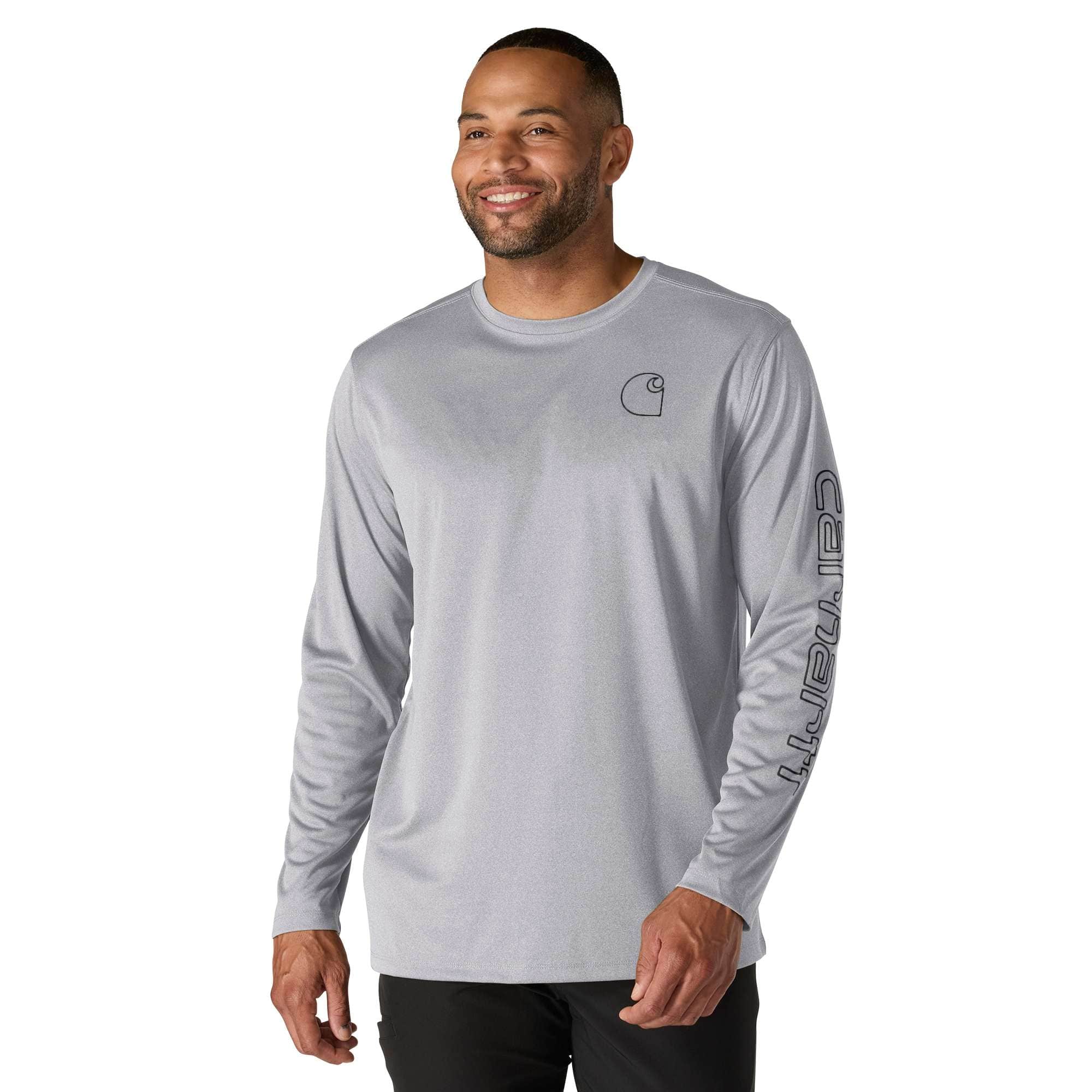 Additional thumbnail 1 of Force Sun Defender™ Relaxed LS Logo T-Shirt