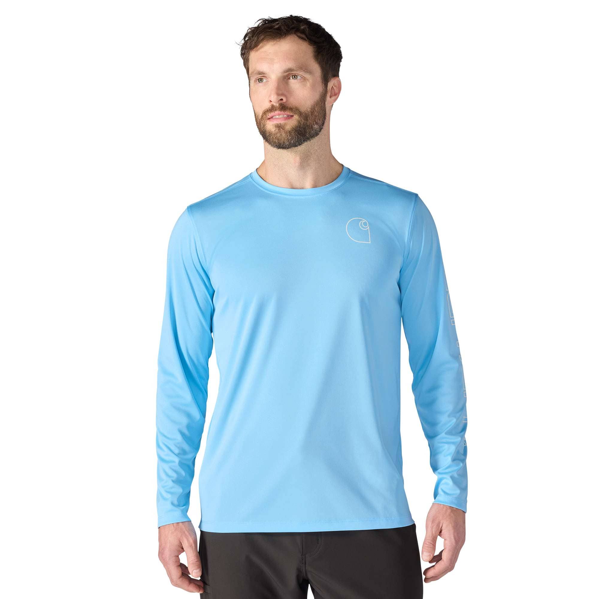 Additional thumbnail 1 of Force Sun Defender™ Relaxed LS Logo T-Shirt