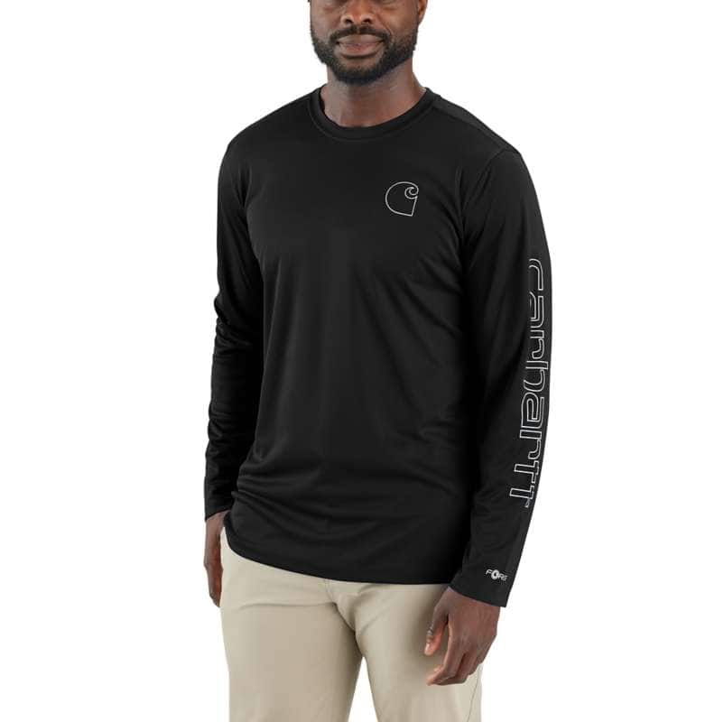 Men's Base Layer Thermal Shirt - Carhartt Force® - Heavyweight - Synthetic Wool-Blend Fleece