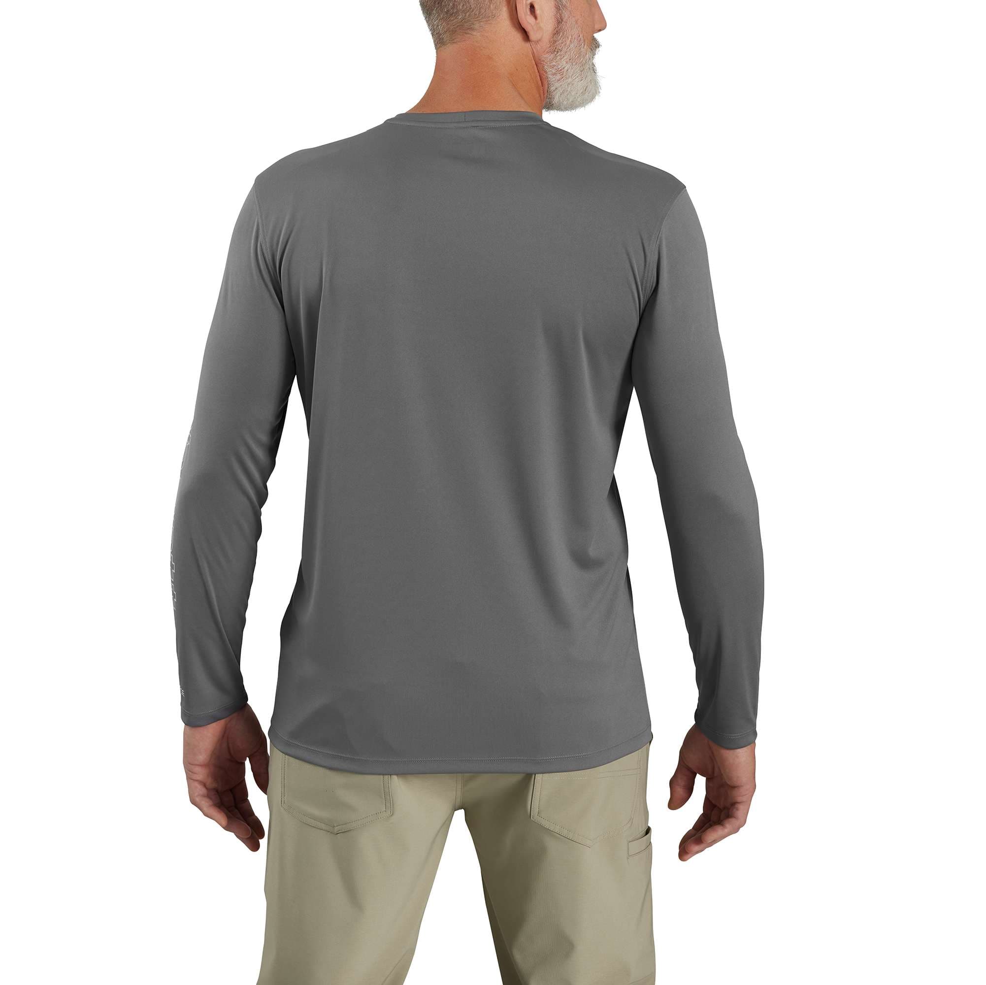 Additional thumbnail 2 of Force Sun Defender™ Lightweight Long-Sleeve Logo Graphic T-Shirt