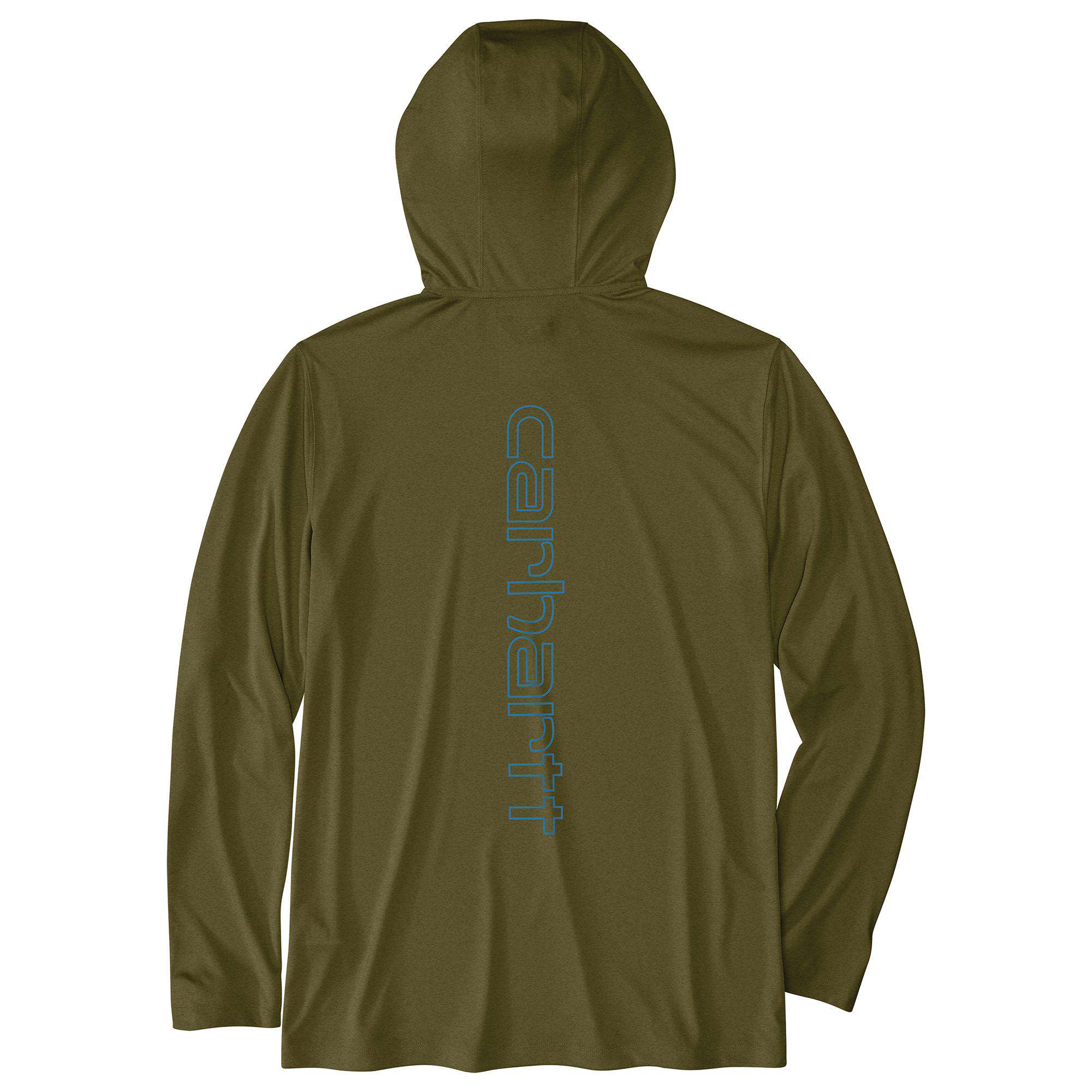 Additional thumbnail 2 of Force Sun Defender™ Lightweight Long-Sleeve Hooded Logo Graphic T-Shirt