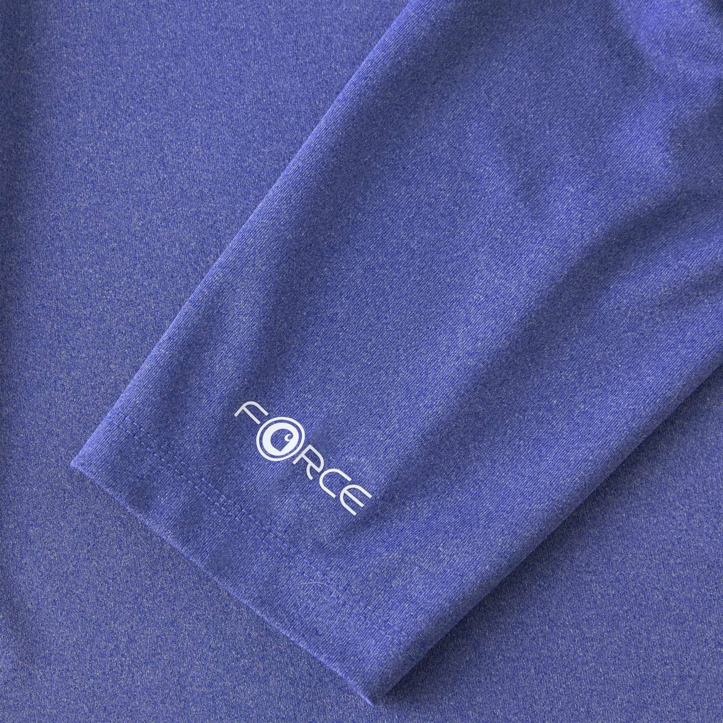 Мужское худи Carhartt Force Sun Defender™ Relaxed Logo, цвет: Небесно-голубой меланжевый — фото 8