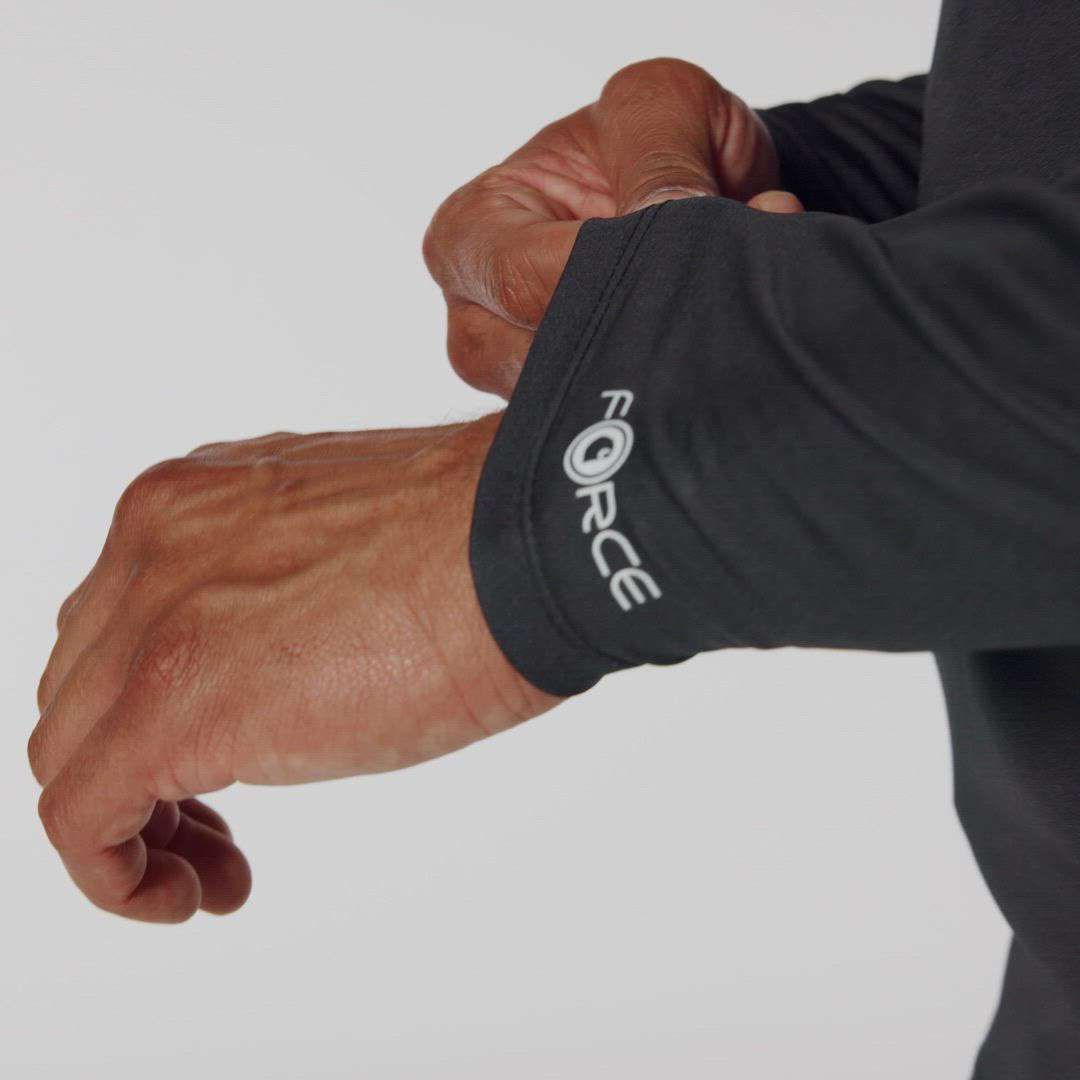 Additional thumbnail 2 of Force Sun Defender™ Lightweight Long-Sleeve Hooded Logo Graphic T-Shirt