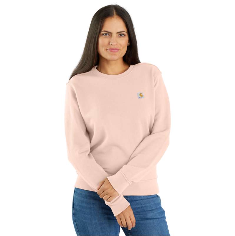 Carhartt  Georgia Peach Women's TENCEL™ Fiber Series Relaxed Fit French Terry Crewneck Sweatshirt