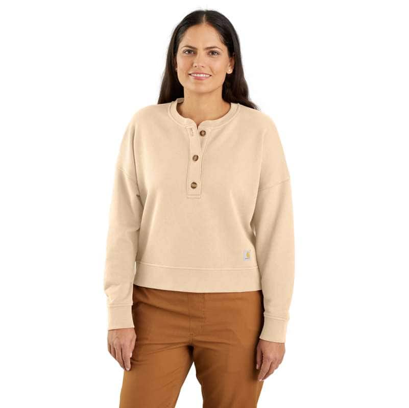 Women's Relaxed Fit Midweight Graphic Crewneck Sweatshirt