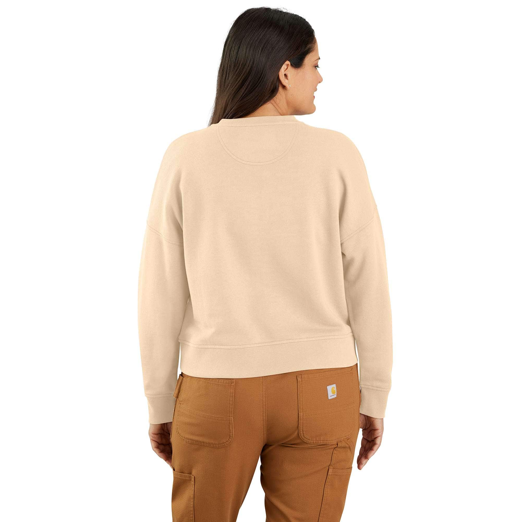 Additional thumbnail 2 of Women's TENCEL™ Fiber Series Loose Fit French Terry Henley Sweatshirt