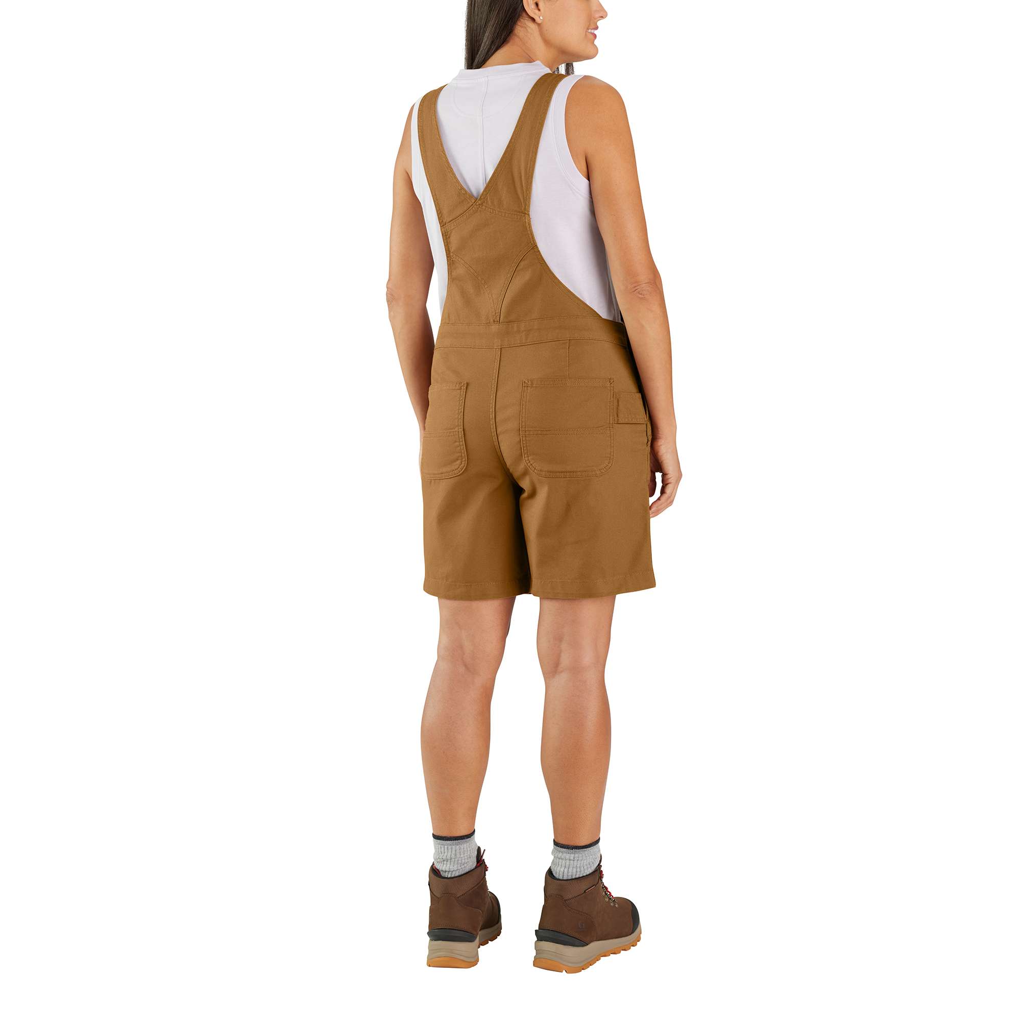 Additional thumbnail 2 of Women's Rugged Flex® Relaxed Fit Canvas Shortall
