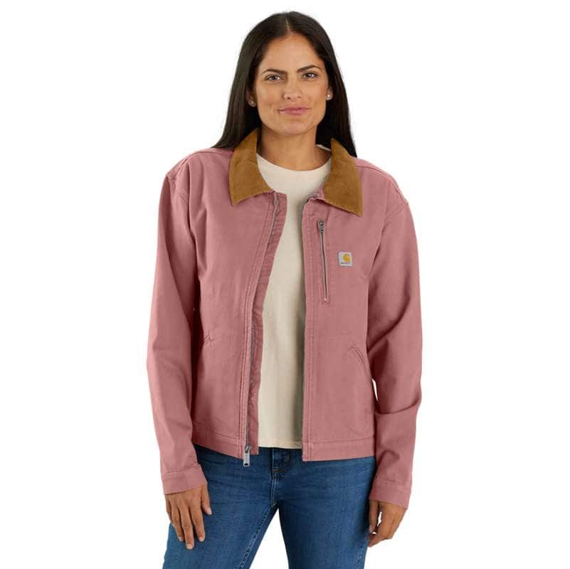 Women's Relaxed Fit Midweight Sherpa-Lined Full-Zip Sweatshirt
