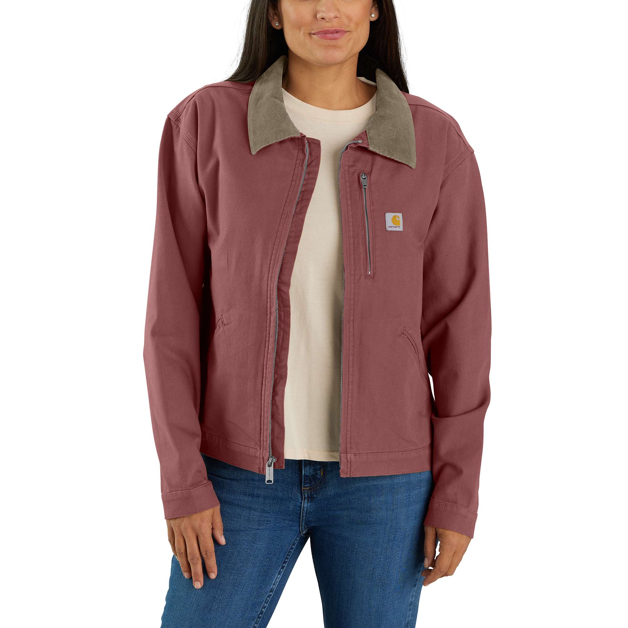 Carhartt Women's Re-Engineered Rugged Flex® Loose Fit Canvas Detroit Jacket