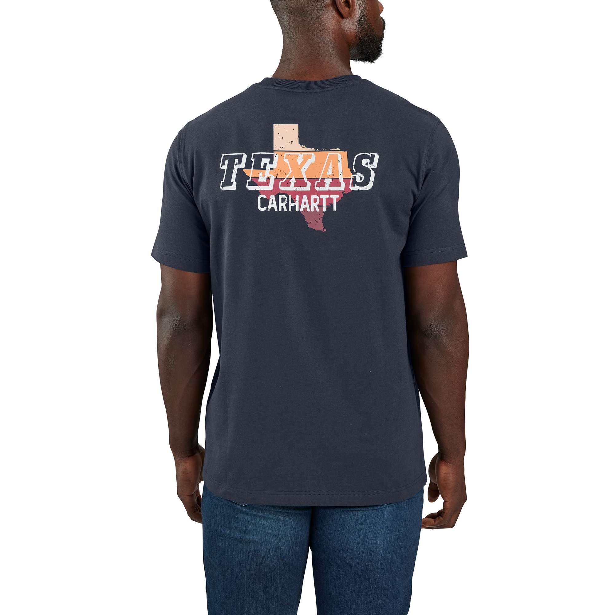 Buy TK6222 M RlxdFt HW SS Texas Grphc Tshrt - Carhartt Online at