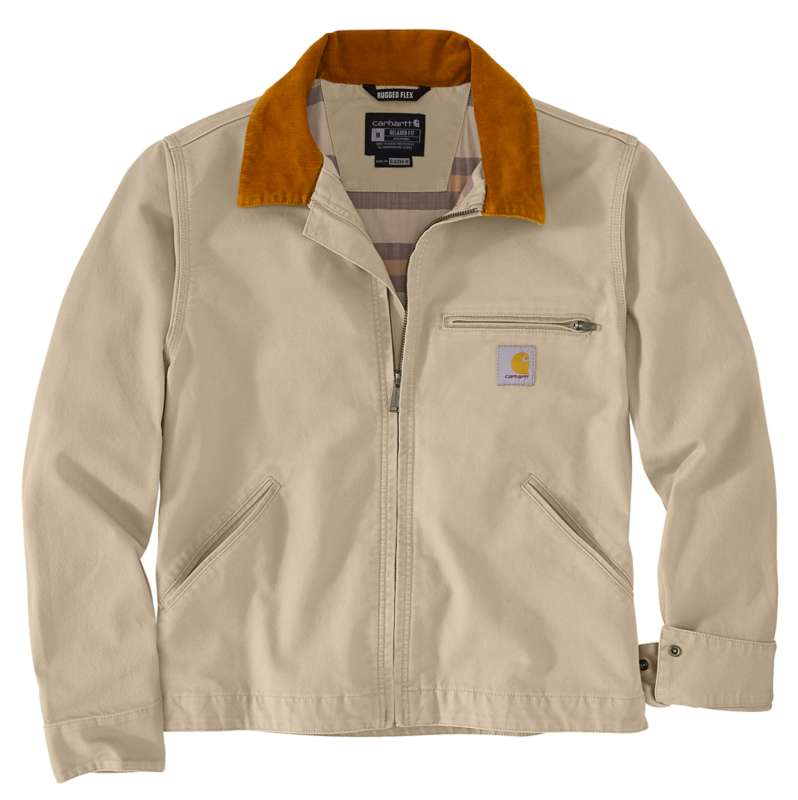 Carhartt  Sand Dune Re-Engineered Rugged Flex® Relaxed Fit Duck Detroit Jacket - 1 Warm Rating