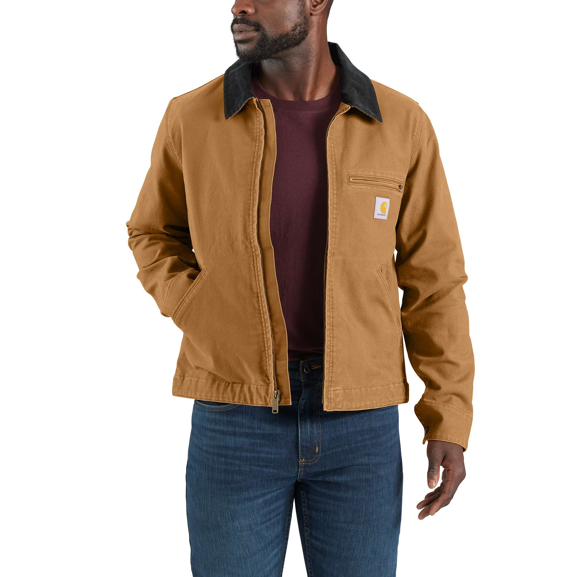 Re-Engineered Rugged Flex® Relaxed Fit Duck Detroit Jacket