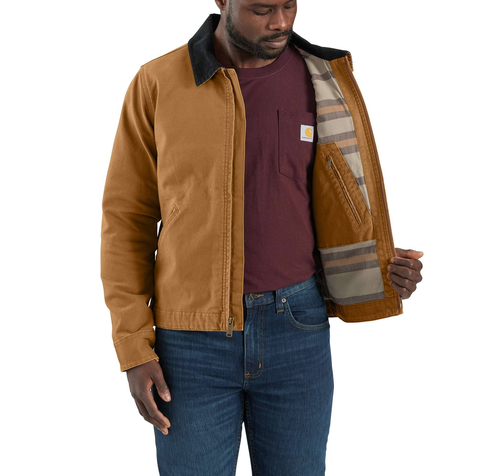 Additional thumbnail 2 of Re-Engineered Rugged Flex® Relaxed Fit Duck Detroit Jacket - 1 Warm Rating