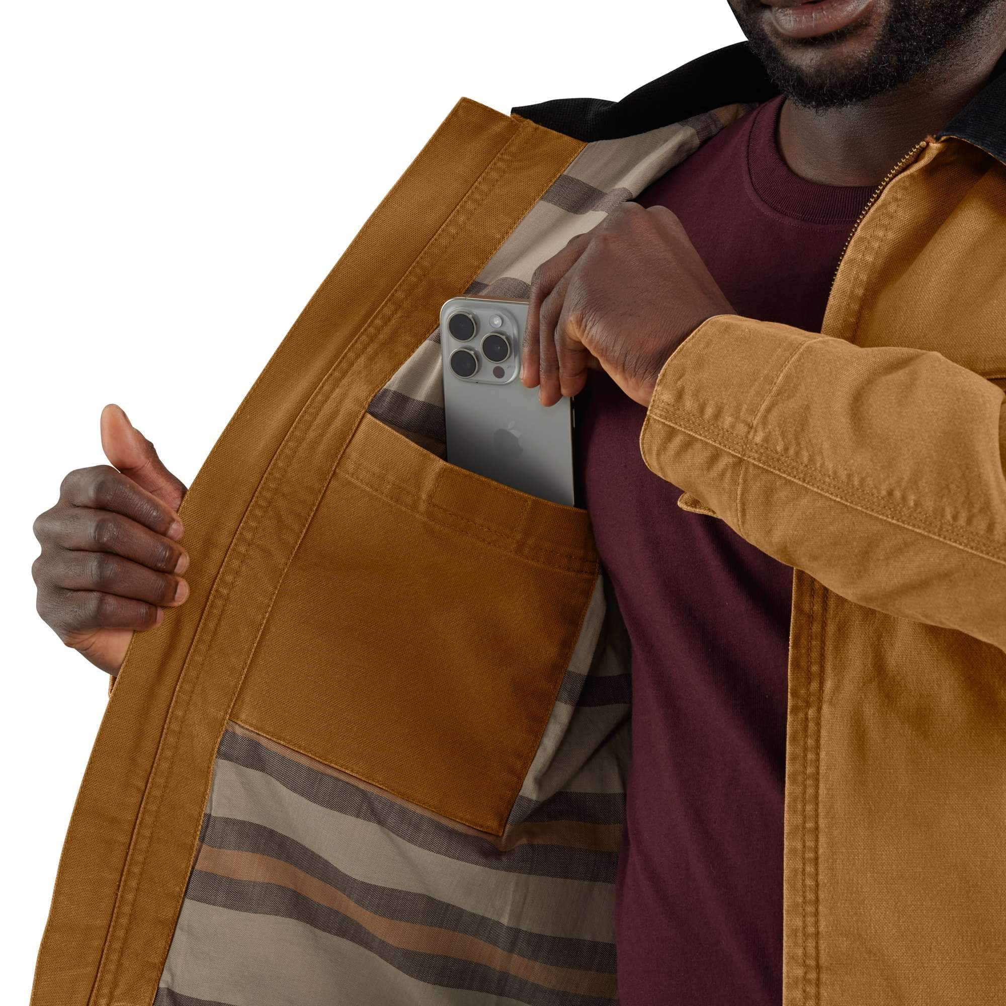 Additional thumbnail 4 of Re-Engineered Rugged Flex® Relaxed Fit Duck Detroit Jacket - 1 Warm Rating