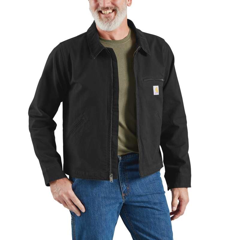 Men's Sherpa-Lined Jacket - Relaxed Fit - Washed Duck - 3 Warmest Rating