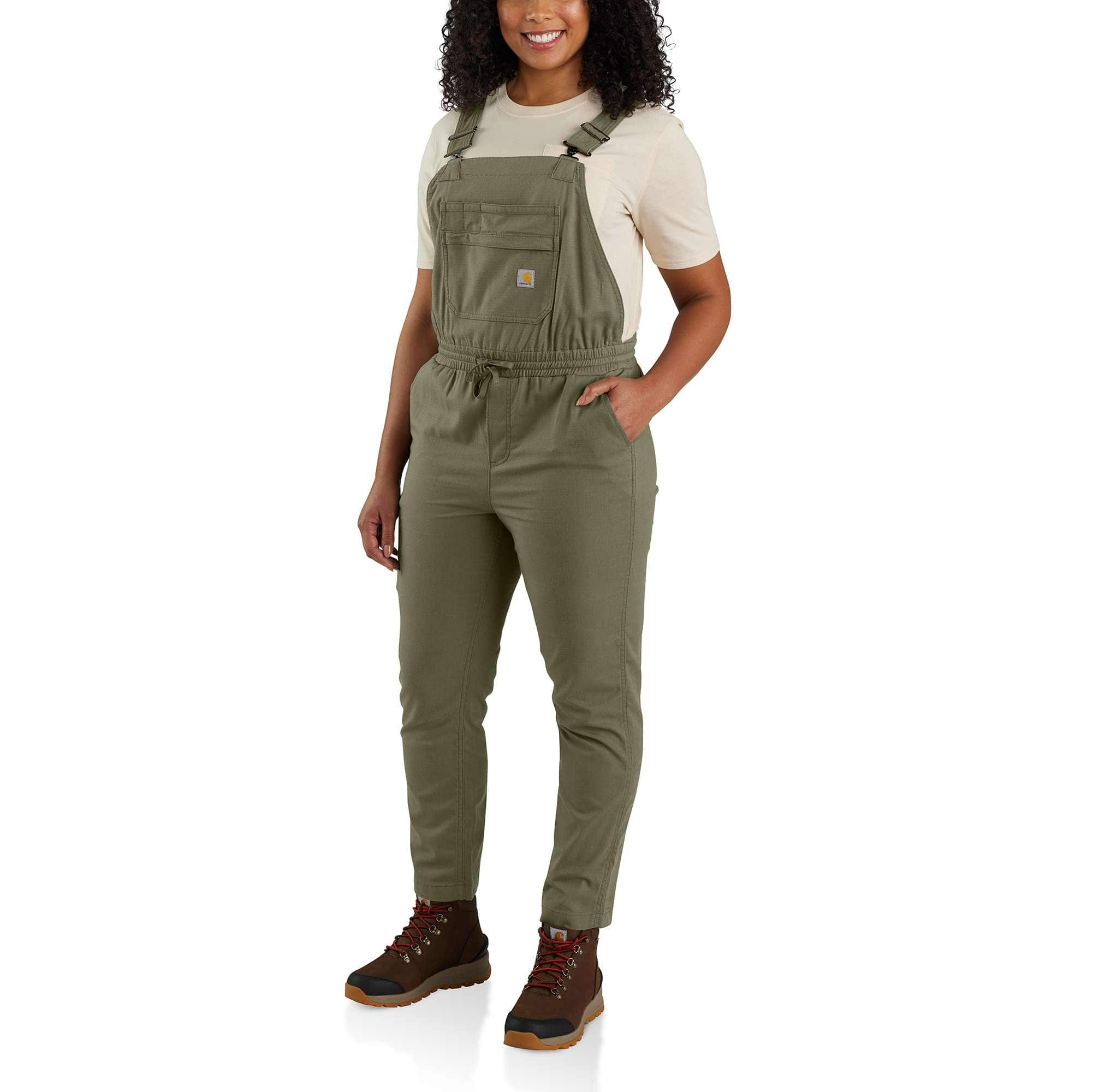 Women's Carhartt Force® Relaxed Fit Ripstop Bib Overall