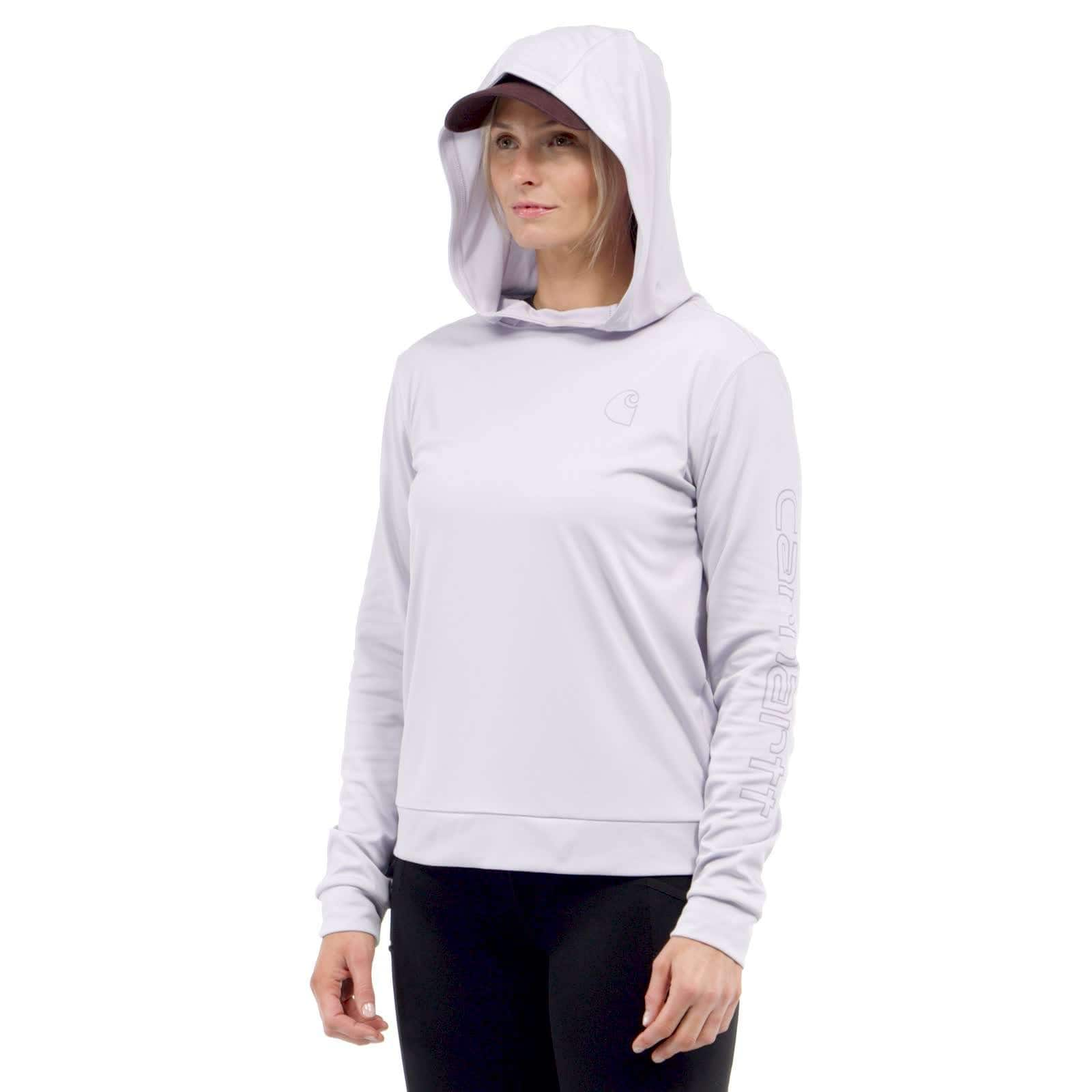 Additional thumbnail 2 of Women's Force Sun Defender™ Relaxed Fit Lightweight Long-Sleeve Hooded Graphic T-Shirt