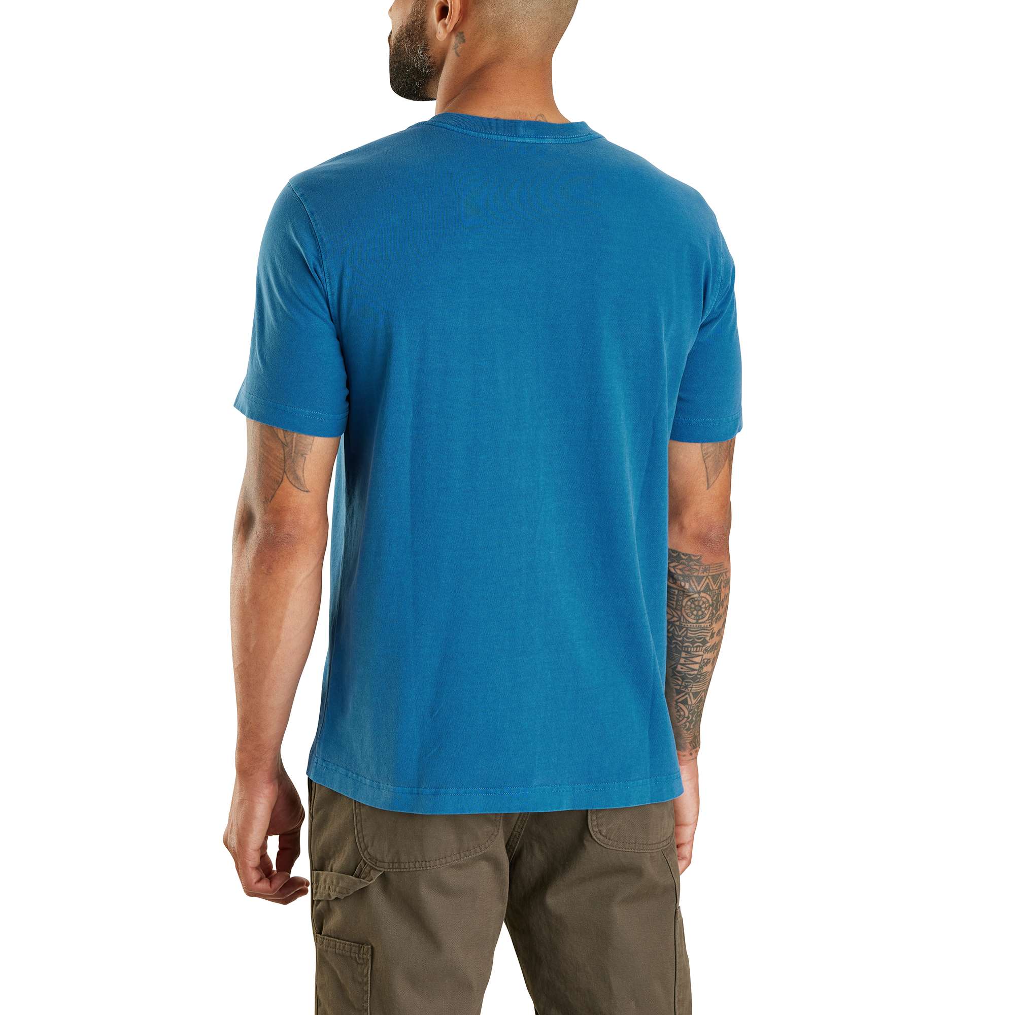 Additional thumbnail 2 of Re-Engineered Relaxed Fit Lightweight Short-Sleeve Garment Dyed Pocket T-Shirt