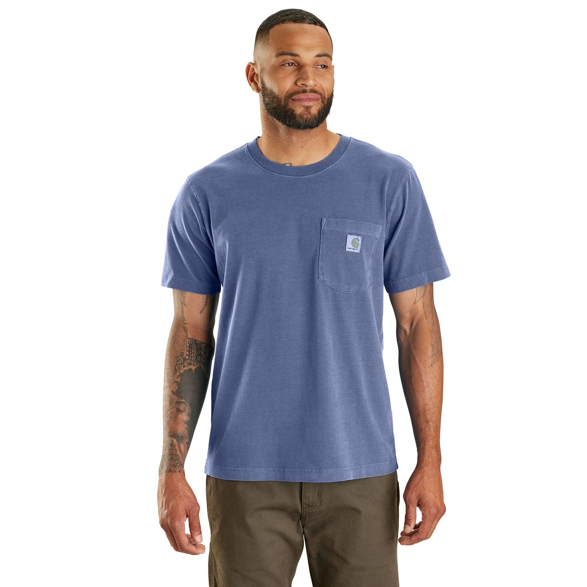 Additional thumbnail 1 of Re-Engineered Relaxed Fit Lightweight Short-Sleeve Garment Dyed Pocket T-Shirt