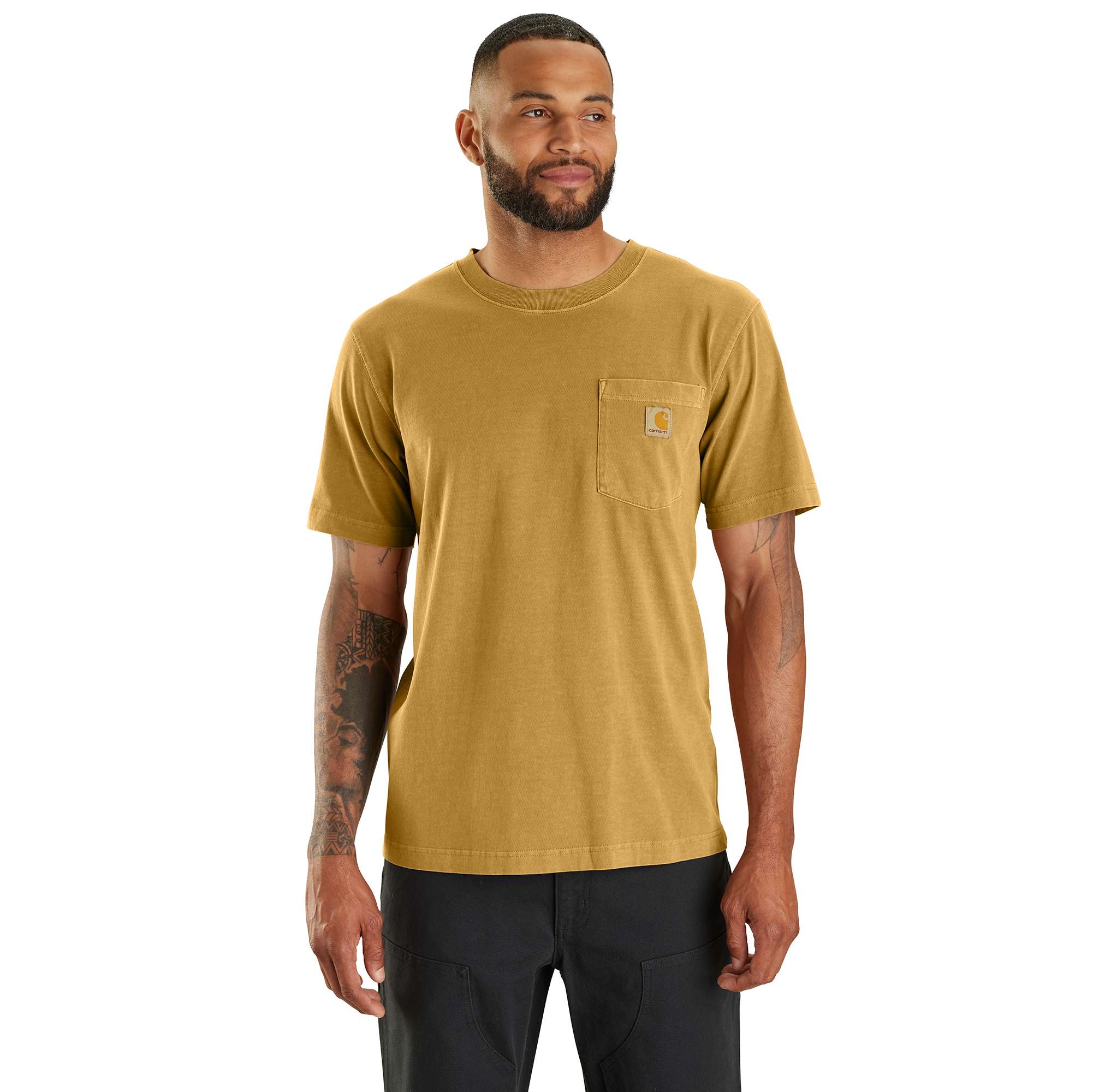 Additional thumbnail 1 of Re-Engineered Relaxed Fit Lightweight Short-Sleeve Garment Dyed Pocket T-Shirt