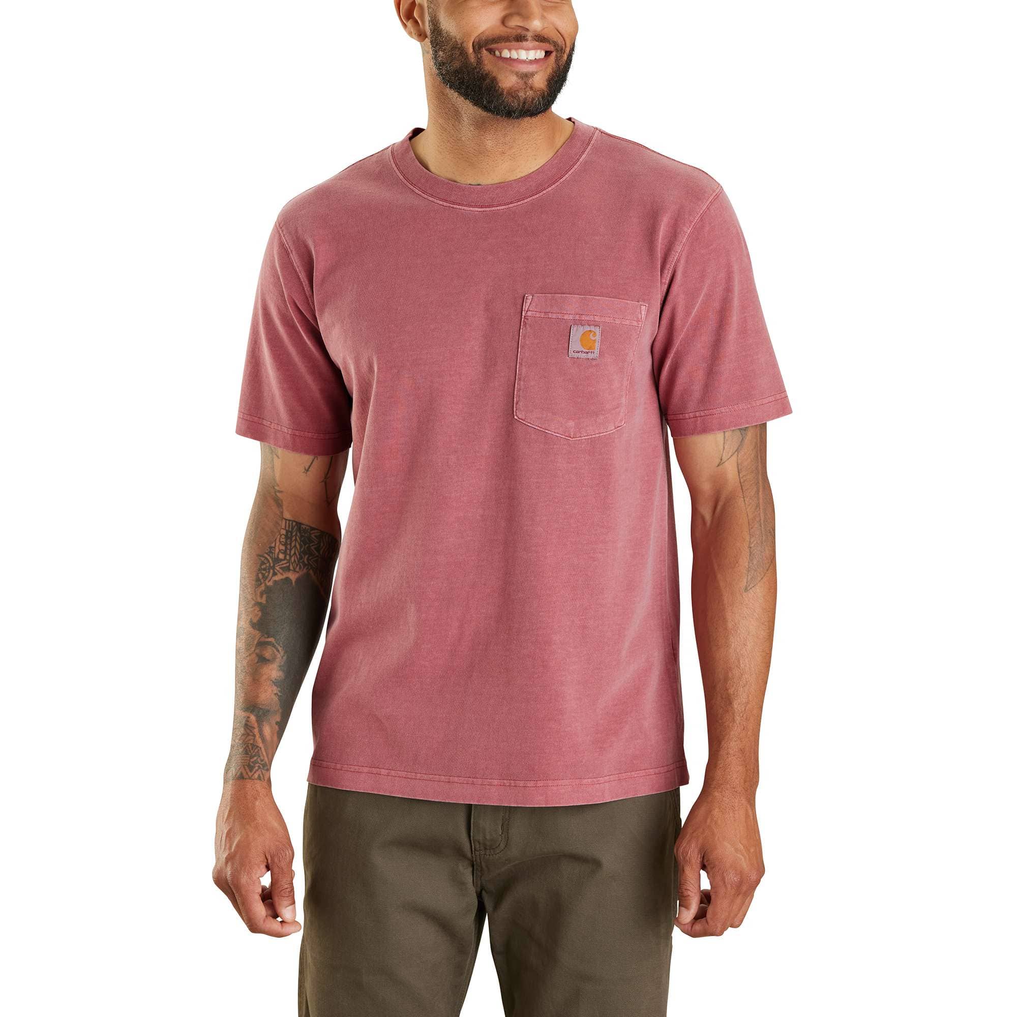 Carhartt Re-Engineered Relaxed Fit Lightweight Short-Sleeve Garment Dyed Pocket T-Shirt