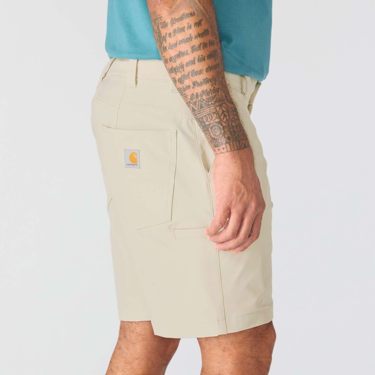 Мужские шорты Carhartt Relaxed 8" Force Phoenix Short, цвет: Cobblestone — фото 5