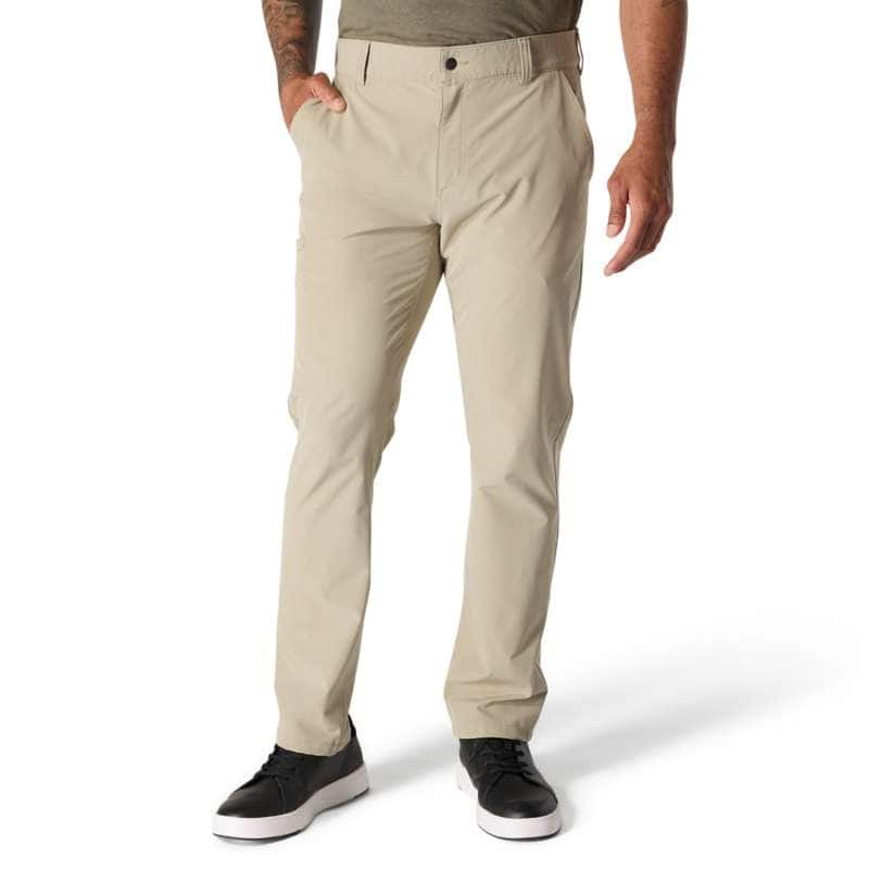 Rugged Flex® Relaxed Fit  Garment Dyed Duck Double-Front Utility Pant